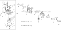 Carburetor Diagram and Parts List for 31AM63LF701 2012 Yard Man Snow Blower